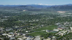 Aerial View of Fort Collins, Colorado, USA